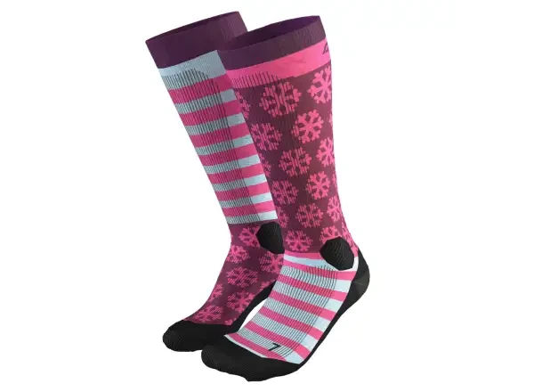 Dynafit Podkolenky FT Graphic Socks Cloud Blue Vícebarevné