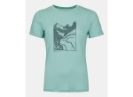 Ortovox 120 Cool Tec Mtn Cut dámské triko krátký rukáv Aquatic Ice M vel. M