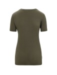 ICEBREAKER Wmns Tech Lite II SS Scoop Tee Reflection Lines, Loden velikost: S