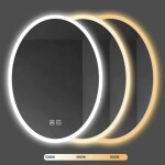 Tutumi - Zrcadlo LED 60x80cm WWA HOM-06503