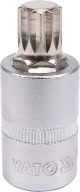 YATO YT-04345 / Nástavec 1/2" bit vícezubý M14 55 mm (YT-04345)