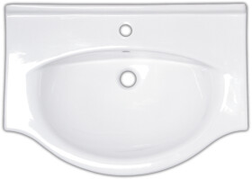 Nábytkové umyvadlo Naturel Pro 81x50 cm otvor pro baterii uprostřed HA5680 HA5680