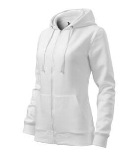Trendy Zipper mikina dámská bílá L