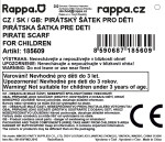 Pirátský šátek dětský