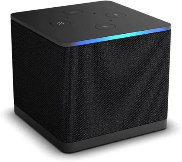 Amazon Fire TV Cube 4K UHD WiFi 6E Mediaplayer (2023) černá / multimediální centrum / Wi-Fi 5 / Bluetooth / 2x HDMI (B09BZWZS6S)