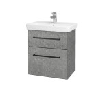 Dřevojas - Umyvadlová skříňka GO SZZ2 55 - D20 Galaxy / Úchytka T06 / D20 Galaxy 278847H