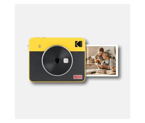 KODAK instantní fotoaparát Mini Shot 3 Retro C300R žlutá EDF_428993