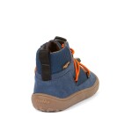 Chlapecké celoroční barefoot boty TEX TRACK Denim Froddo G3110257-1 - světle modrá - 31