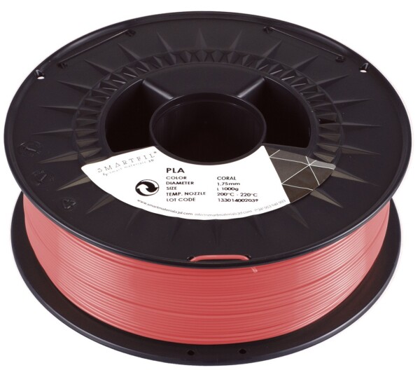PLA filament korálový 1,75 mm Smartfil 1 kg