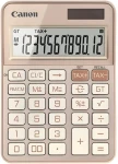 Canon KS-125KB-RG růžově zlatá / Kalkulačka / 12místná / solární a bateriové napájení (6818C001)