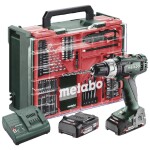 Metabo BS 18 LTX Impuls / Aku Vrtací šroubovák / 18V / 13mm sklíčidlo / 1700 ot-min / 110 Nm / MetaLoc / bez Aku (602191840)