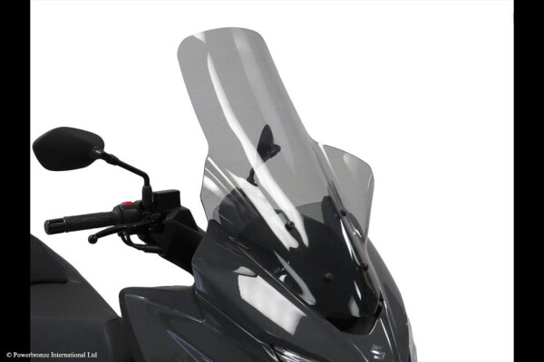 Suzuki Burgman 400 17-25 Skútr plexi Powerbronze 710 mm - lehce kouřová