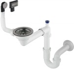 DEANTE - Space-Saver titan, odpadní sada granitového dřezu, 1-miska - Space-Saver ZXY_D949