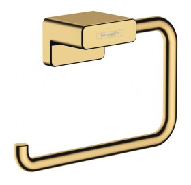 HANSGROHE - AddStoris Držák toaletního papíru, leštěný vzhled zlata 41771990