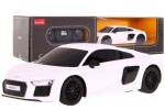 RASTAR Auto na dálkové ovládání R/C Audi R8 Rastar 1:24 bílé