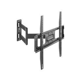 Brateck LPA69-443 černá / Výsuvný nástěnný držák pro TV 32"-55" / polohovatelný / nosnost 35kg (BRLPA69443)