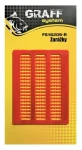 Graff Zarážky Červená (FS16209-R)