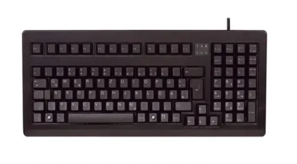 CHERRY G80-1800LPCDE-2 černá / Kancelářská klávesnice / drátová / USB / DE layout (G80-1800LPCDE-2)