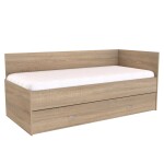 Nábytek Mikulík Zvýšené lůžko DUO se 2 zvýšenými čely s přistýlkou (příprava pro lamel. rošt) MIK-145249692