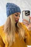 Fleecová čepice Agnes K239 denim UNI