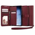 Pouzdro SPIGEN WALLET ”S” PLUS GALAXY S23+ PLUS BURGUNDY