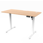 Ergonomický stůl s plynulou regulací výšky 120x60cm, melamin, dub, LT-H2210 OAK