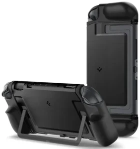Spigen Dual Grip pouzdro pro Nintendo Switch 2 černá (ACS09310)