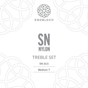 Knobloch ACTIVES SN Nylon Treble Set Medium Tension 33.5