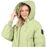 Dámský kabát NAX NOPPA green (hrášková) XL