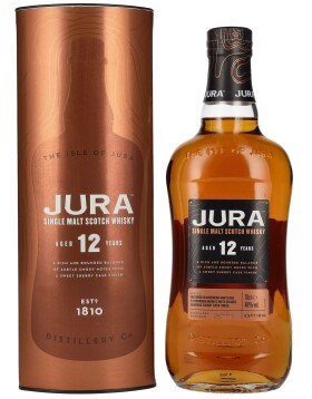 Jura Single Malt Scotch Whisky 12yo 0,7L - Dárkové balení
