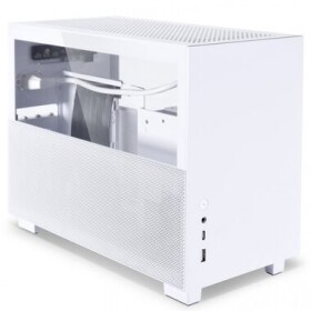 Lian Li Q58W3 Edition - PCIE 3.0 bílá / Mini PC skříň / mini-ITX / Bez zdroje / 1x USB 3.0 + 1x USB Type-C (Q58W3)