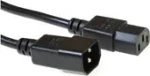 MicroConnect Prodlužovací kabel C14 - C13 1.2m černá (PE040612)