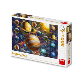 Puzzle Osm planet 500 XL dílků - Dino