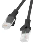 Lanberg černá / Patch kabel UTP / Cat6 / 1,5 m / 10 ks / Fluke Passed (PCU6-20CC-0150-BK)