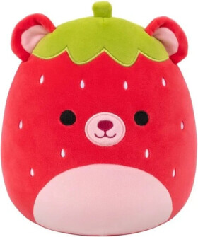 Squishmallows Jahodový medvěd - Romeo 30 cm