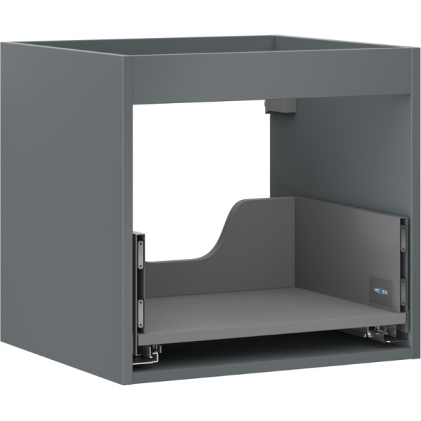 MEXEN - Box-A skříňka pro umyvadlo 50, 1 šuplík, grafit mat 91AX0-0500-470-1-66
