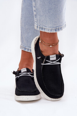 Lehké Textilní Polobotky Dámské McKeylor 96116 Černé 38