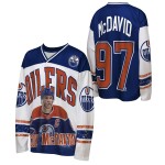 Outerstuff Dětské tričko Connor McDavid #97 Edmonton Oilers NHL Player Polyester Top Velikost: Dětské XL (170 – 176)