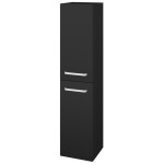 Dřevojas - Vysoká skříň DOS SVD2 35 - L03 Antracit vysoký lesk / Úchytka T01 / L03 Antracit vysoký lesk / Pravé 64122AP