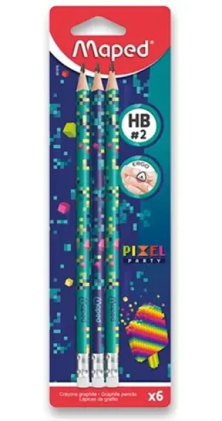 MAPED Grafitová tužka Pixel Party 6 ks (0040/9851816)