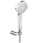 IDEAL STANDARD - IdealRain Evo Set sprchové hlavice Diamond 115, hadice s ruční sprchou, 3 proudy, chrom B2405AA
