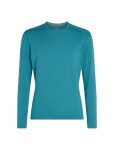 Pánské merino tričko s dlouhým rukávem ICEBREAKER Mens 260 Tech LS Crewe, Topaz velikost: M