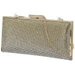 Luxusní dámská plesová kabelka Moon Iballa, zlatá