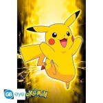 Pokémon Plakát Pikachu Neon