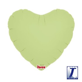 Světle zelený balónek srdce 35 cm Světle zelený balónek srdce 35 cm