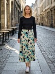 EVONA a.s. Dámská dlouhá sukně S DALMA 515 - Dámská dlouhá sukně S DALMA 515 515 XL