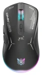Onikuma CW917 černá / Bezdrátová herní myš / RGB podsvícení / USB-C / 5 úrovní DPI (800-2800) (CW917 2.4G+Wired Bla)