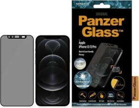 PanzerGlass Tvrzené sklo Privacy Case Friendly CamSlider AB pro iPhone 12/12 Pro, černá (5711724127144)