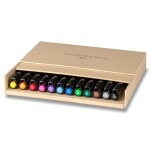 Popisovač Faber-Castell Pitt Artist Pen Brush studio box, 12 ks