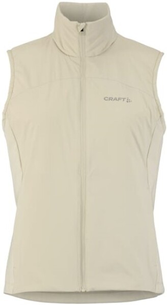 Craft ADV Essence Warm 2 béžová - Běžecká vesta CRAFT ADV Essence Warm 2 - béžová Velikost textilu: XS